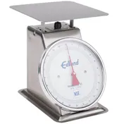 Edlund HD-25 - 10-29 lb Fixed Dial Portion Scale, Stainless Steel, Sloped Face, 25 lb, 1 oz 3 image