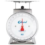 Edlund HD-25 - 10-29 lb Fixed Dial Portion Scale, Stainless Steel, Sloped Face, 25 lb, 1 oz 4 image