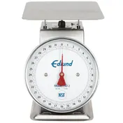 Edlund HD-2 Portion Scale - Top Loading 1-9 lb Capacity Fixed Dial Sloped Face 32 oz x 1/8 oz Stainless Steel 2 image
