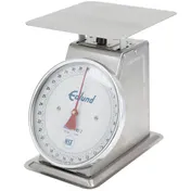 Edlund HD-2 Portion Scale - Top Loading 1-9 lb Capacity Fixed Dial Sloped Face 32 oz x 1/8 oz Stainless Steel 3 image