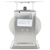 Edlund HD-2 Portion Scale - Top Loading 1-9 lb Capacity Fixed Dial Sloped Face 32 oz x 1/8 oz Stainless Steel 5 image