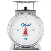 Edlund HD-5DP Portion Dial Scale, 1-9 lb Capacity, 1/2 oz Graduation, Stainless Steel, Sloped Dial, Air Dashpot 2 image