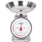 Edlund HDR-2DP-B Portion Scale, 1-9 lb Capacity, 32oz 1/8oz Graduation, 11-3/4" Stainless Steel Bowl, Dial, Sloped 2 image