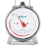 Edlund HDR-2DP-B Portion Scale, 1-9 lb Capacity, 32oz 1/8oz Graduation, 11-3/4" Stainless Steel Bowl, Dial, Sloped 5 image