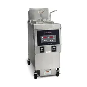 Henny Penny OFG321.05 Full Pot Floor Model Natural Gas Fryer w/ 65 lbs Capacity, Filtration System 1 image