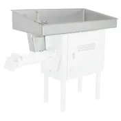 Hobart 46PAN-TINR/H Tinned Pan, Right to Left, 10" Width, 8" Height, Stainless Steel, Food Prep Equipment 1 image