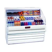 Howard-McCray R-OS30E-6 75'' Horizontal Open Impluse Merchandiser in White, Remote 1 image