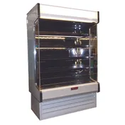 Howard-McCray SC-OD35E-5-LED-LC 63'' Vertical Dairy Open Air Merchandiser in White, Self-Contained 1 image