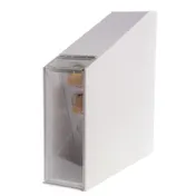 Hubert 43049 Ice Cream Cone Dispenser Countertop 3 Compartment, 23" x 6" x 21-3/4" Polystyrene White 1 image
