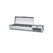 Infrico USA ICT-VIP17401/3T 68" Ingredient Display Case, 5 Pan Capacity 1 image