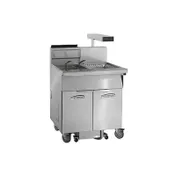 Imperial IFSCB250-OP-T Multiple Battery Gas Fryer w/ (2) 50 lbs Frypots, Built-In Filter, Thermostat Controls 1 image