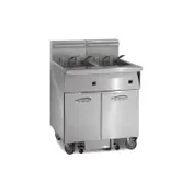 Imperial IFSSP375EC Floor Model Electric Fryer, Computer Controls, Built-In Filter, (3) 75 lbs Fryers 1 image