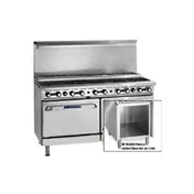 Imperial IR-12-SU-XB 72" Gas Restaurant Range, (12) Open Burners w/ (6) Step-Up, (1) Standard Oven, (1) Cabinet Base, 419.000 BTU 1 image