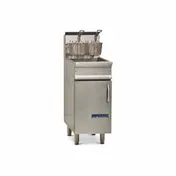 Imperial IRF-40 15" Floor Model Full Pot Range Match Gas Fryer, 40 lbs, 105.000 BTU 1 image