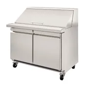 Infrico USA IRT-UC60PMT 60" Mega Top Sandwich/Salad Prep Table w/ 2 Doors, 24 Pans 1 image