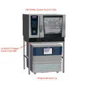 Irinox 01501429 Blast Chiller Stand - MF Next SL Model, Heavy-Duty Steel Frame, Compatible with Rational iCombi Pro 6-2/1E/G, Sold as Set 1 image