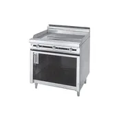 Jade JTRH-24GT 24" Gas Heavy Duty Range, 24" Full Griddle w/ Thermostatic Controls, Cabinet Base, 60.000 BTU 1 image