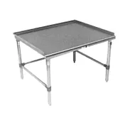 John Boos GS6-3072SBK Equipment Stand, 72"W X 30"D X 24"H 1 image