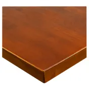 JMC Furniture SOLID WOOD 48 ROUND WALNUT 48" Round Beech Wood Table Top, Plank Style, 1-1/4" Thick Edge 1 image