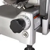 Pro-Cut KDS-10 Manual Feed Meat Slicer, 10" Chromium Steel Blade, 45° Gravity Feed, 1/3 HP, Anodized Aluminum Body 7 image