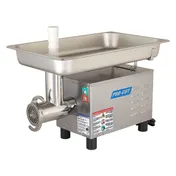 Pro-Cut KG-12-SS Bench Electric Meat Grinder - #12 Hub, 3/4 HP, 444/342 lb/hr, Stainless Steel, 550W, 115V, Non-Slip Feet 1 image