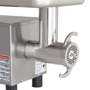 Pro-Cut KG-12-SS Bench Electric Meat Grinder - #12 Hub, 3/4 HP, 444/342 lb/hr, Stainless Steel, 550W, 115V, Non-Slip Feet 6 image