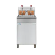Koolmore KM-FDF75-LP 30" Full Pot Floor Model LP Gas Fryer w/ 75 lbs, 150.000 BTU 1 image