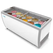 Koolmore KM-ICD-71SD 71" Gelato/Ice Cream Dipping Cabinet, 12 Tub 1 image