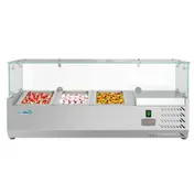 Koolmore SCDC-3P-SSL 39" Refrigerated Countertop Prep Unit 1 image