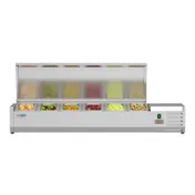 Koolmore SCDC-6P-SSL 59" Refrigerated Countertop Prep Unit 1 image