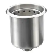 Krowne 16-150 Krowne Drop-In Dipper Well, Fits 6-1/2" Dia. Hole, Overflow Insert 1 image