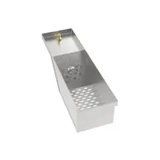 Krowne MW-SJ6 Movewell Dump Sink Modular Insert, 6"W X 21"D X 6"H 1 image