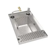 Krowne MW-WD12 Movewell Dump Sink Modular Insert, 12"W X 21"D X 6"H, Wide Wash 1 image