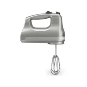 KitchenAid KHM512CU Ultra Power 5-Speed Hand Mixer, Contour Silver 2 image