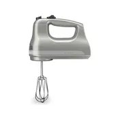 KitchenAid KHM512CU Ultra Power 5-Speed Hand Mixer, Contour Silver 3 image
