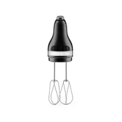 KitchenAid KHM512OB Ultra Power 5-Speed Hand Mixer, Onyx Black 2 image