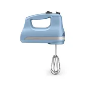 KitchenAid KHM512VB Ultra Power 5-Speed Hand Mixer, Blue Velvet 2 image