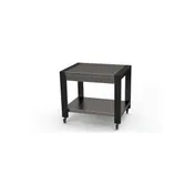Lakeside 160143 42" Mobile Modular Traveler Serving Table, Stainless Steel Top and Undershelf 1 image