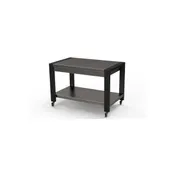 Lakeside 160680 54" Mobile Modular Traveler Serving Table, Stainless Steel Top and Undershelf 1 image
