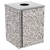 Lakeside 3410 Waste Station, 26-1/2"W x 23-1/4"D x 34-1/2"H, 35 Gallon, Stainless Steel Top Access 3 image