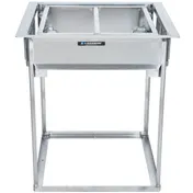 Lakeside 977 Stainless Steel Drop-In Cup & Glass Rack Dispenser, Self-Leveling 1 image