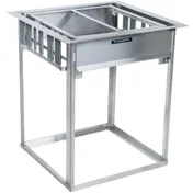 Lakeside 977 Stainless Steel Drop-In Cup & Glass Rack Dispenser, Self-Leveling 4 image