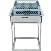 Lakeside 977 Stainless Steel Drop-In Cup & Glass Rack Dispenser, Self-Leveling 6 image