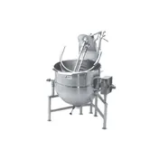 Legion TWT-20 20 Gallon Floor Tilting 2/3 Steam Jacketed Direct Steam Kettle w/ Tri-Leg Base 1 image