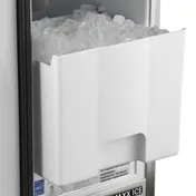 Maxx Ice MIM50-OE 15" Air Cooled Full Cube 60 lb Undercounter Ice Machine with 25 lb Bin, Outdoor 4 image