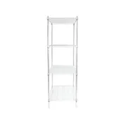 Metro EZ2448NC-4 Super Erecta 4-Shelf Wire Shelving Convenience Pak, Chrome - 24" x 48" x 74" 4 image