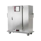 Metro MBQ-180 1-Section 1-Door Heated Banquet Cabinet, 180 Plate Capacity, Steel, 1650W, Shelves 3 image