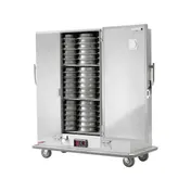 Metro MBQ-180 1-Section 1-Door Heated Banquet Cabinet, 180 Plate Capacity, Steel, 1650W, Shelves 4 image