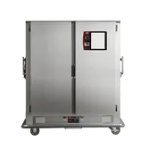 Metro MBQ-200D-QH 2-Door Heated Banquet Cabinet, 200 Plate Capacity, Stainless Steel, 1650W 1 image