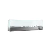 Marra Forni GAC225 88" Refrigerated Countertop Condiment Rail 1 image